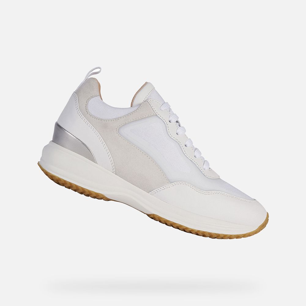 Geox Bayan Spor Ayakkabı Beyaz - Happy - IJR-395710